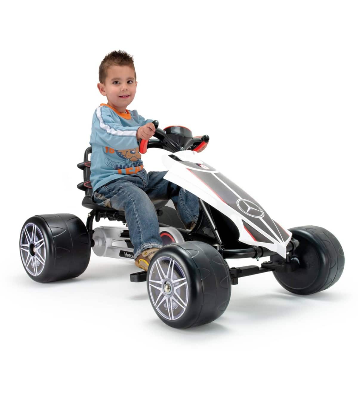 Injusa ® Mercedes Benz Kart à Pédales pour Enfants