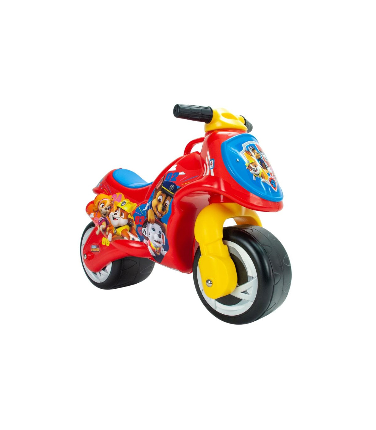 INJUSA - Moto Porteur Winner Spidey XL, Enfants 3-6 Ans, Larges