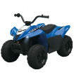 Elektroquad Kawasaki ATV KFX90 12V Blau