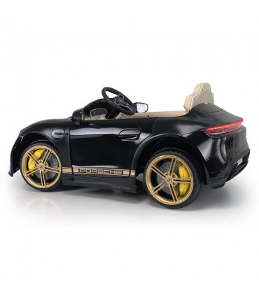 Auto Elettrica Porsche Taycan 12V Nero