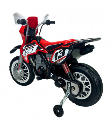 Moto Electrique Thunder Max VX 12V Rouge