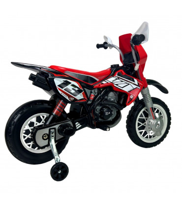 Moto Electrique Thunder Max VX 12V Rouge