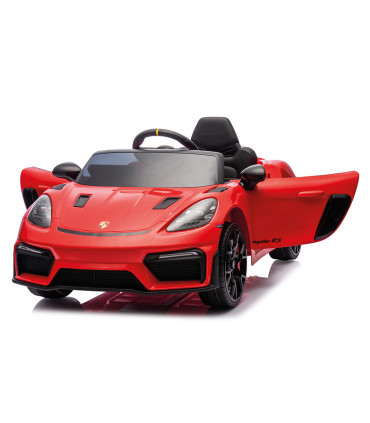 Coche Eléctrico Porsche Spyder 12V Rojo