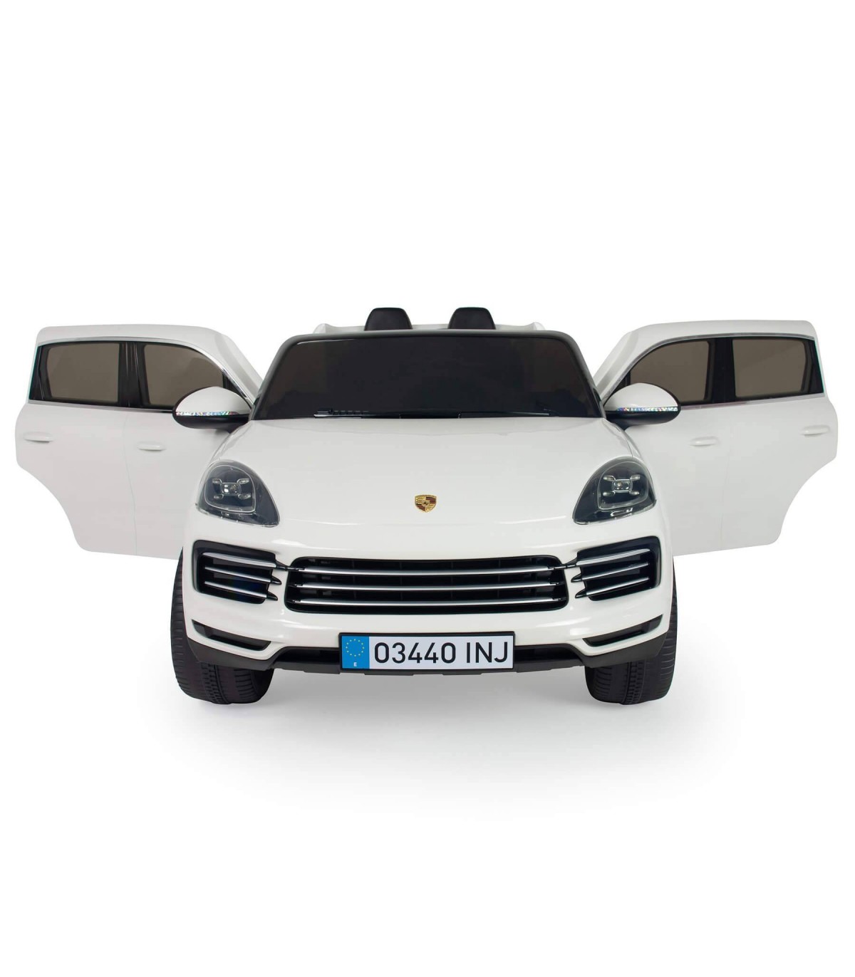 Voiture électrique Porsche Cayenne S 12V Injusa : King Jouet, Voitures  électriques Injusa - Jeux d'extérieur