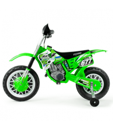 CR 6V Electric Cross Motorbike Green Colour