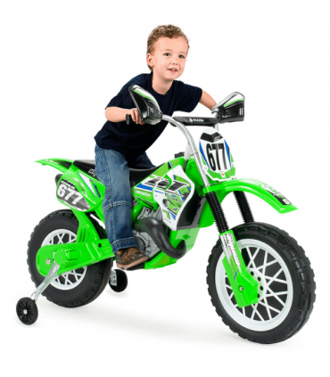 CR 6V Electric Cross Motorbike Green Colour