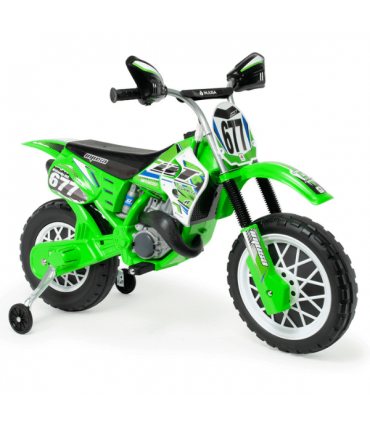 CR 6V Electric Cross Motorbike Green Colour