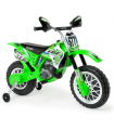 CR 6V Electric Cross Motorbike Green Colour